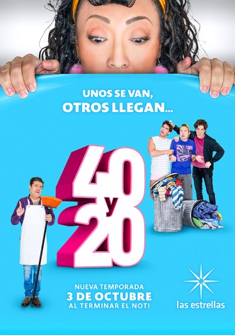 40 y 20 poster
