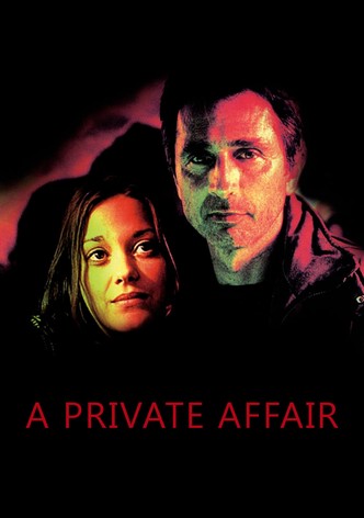 A Private Affair poster