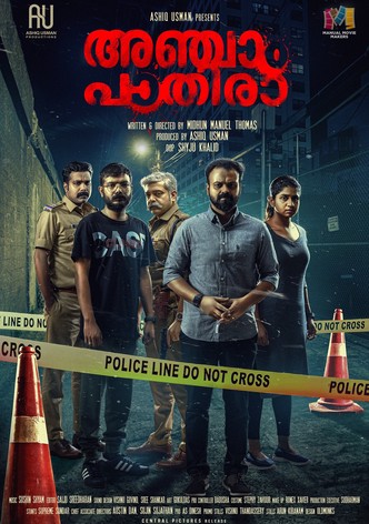 Anjaam Pathiraa poster