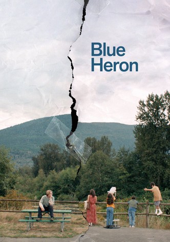 Blue Heron poster