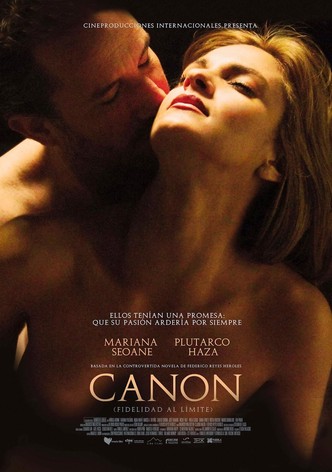 Canon - fidelidad al límite poster
