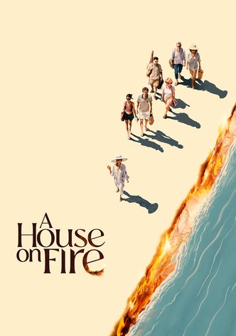 Casa en flames poster