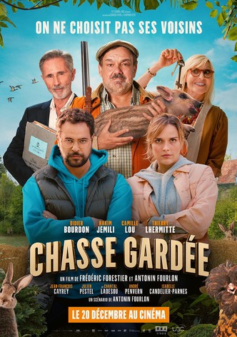 Chasse gardée poster