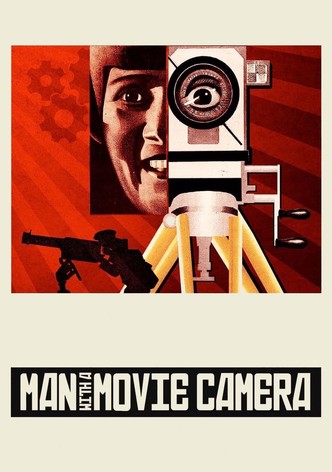 Chelovek s kino-apparatom poster