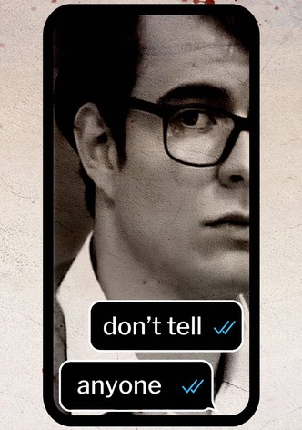 Don't Tell Anyone poster