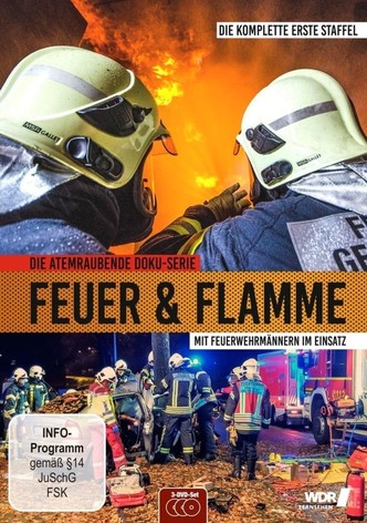 Fire & Flame – With firefighters on duty poster