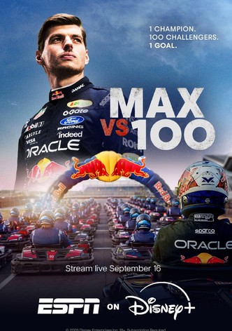 Max vs 100 poster