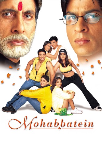 Mohabbatein poster