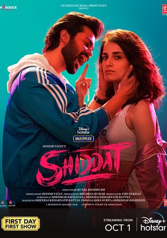 Shiddat poster