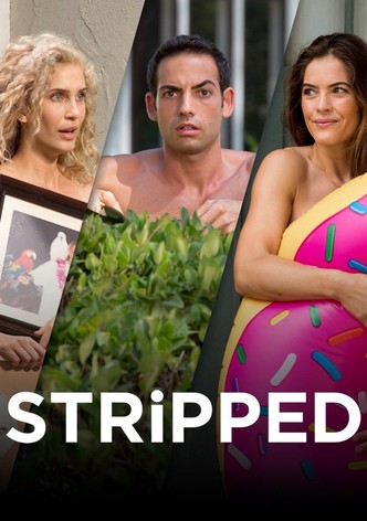 Stripped poster
