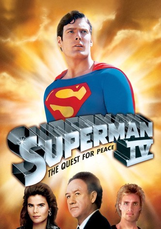 Superman IV: The Quest for Peace poster