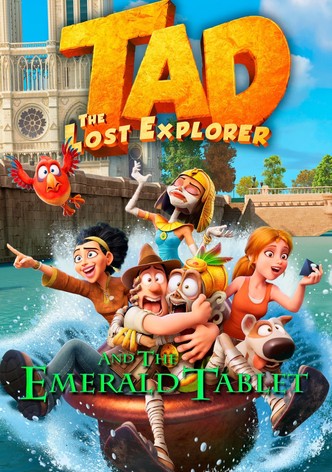 Tad the Lost Explorer and the Emerald Tablet poster