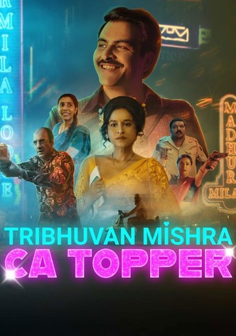 Tribhuvan Mishra CA Topper poster
